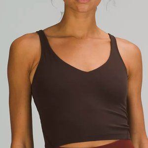 lululemon align crop tank in french press (free shipping!)